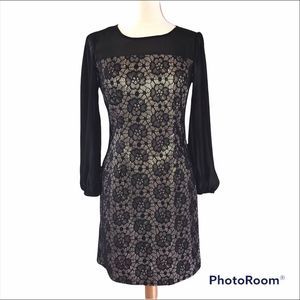 En Focus Petite 6P 51721L nude black dress